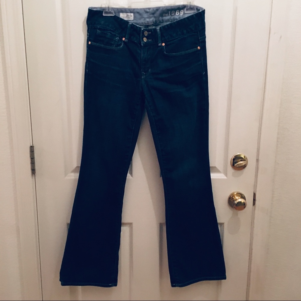 Gap Perfect Boot Dark Blue Jean